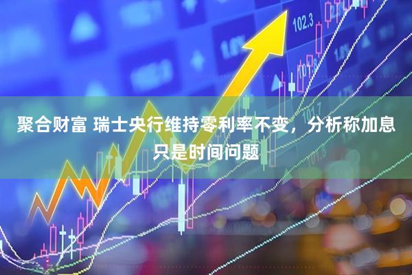 聚合财富 瑞士央行维持零利率不变，分析称加息只是时间问题