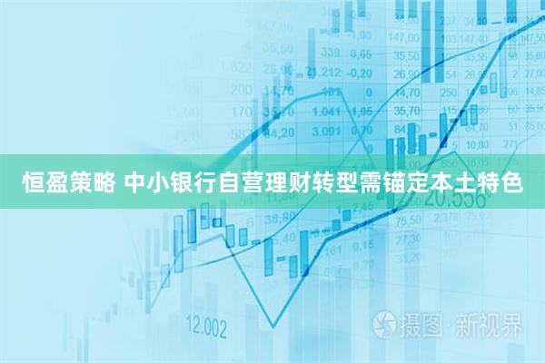 恒盈策略 中小银行自营理财转型需锚定本土特色